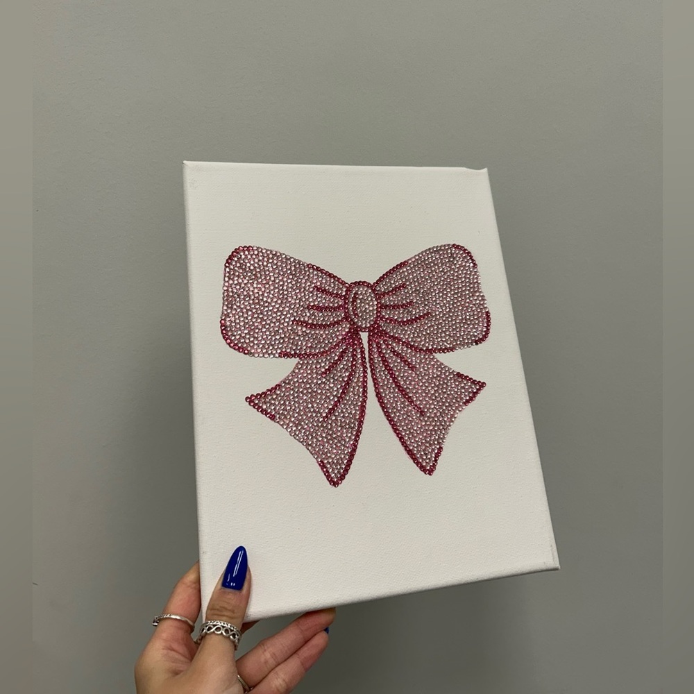 Canvas Rhinestone Art
